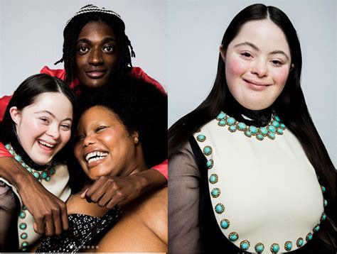 nuova modella gucci down|gucci down syndrome commercial.